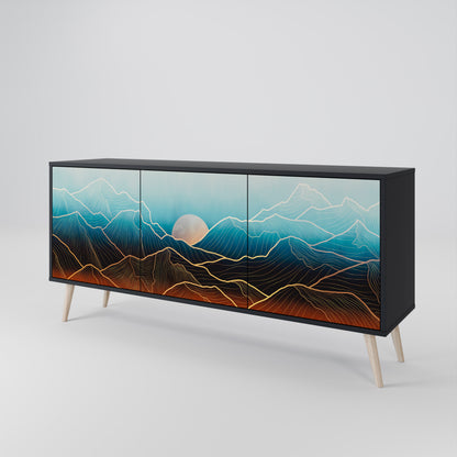 LUNAR SECRETS 3-türiges Sideboard
