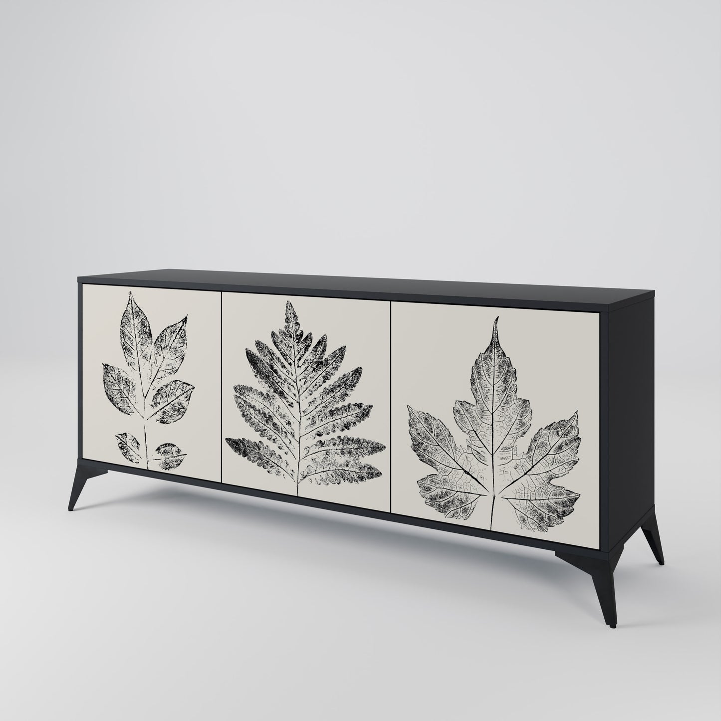 LEAFY STAMPS 3-türiges Sideboard