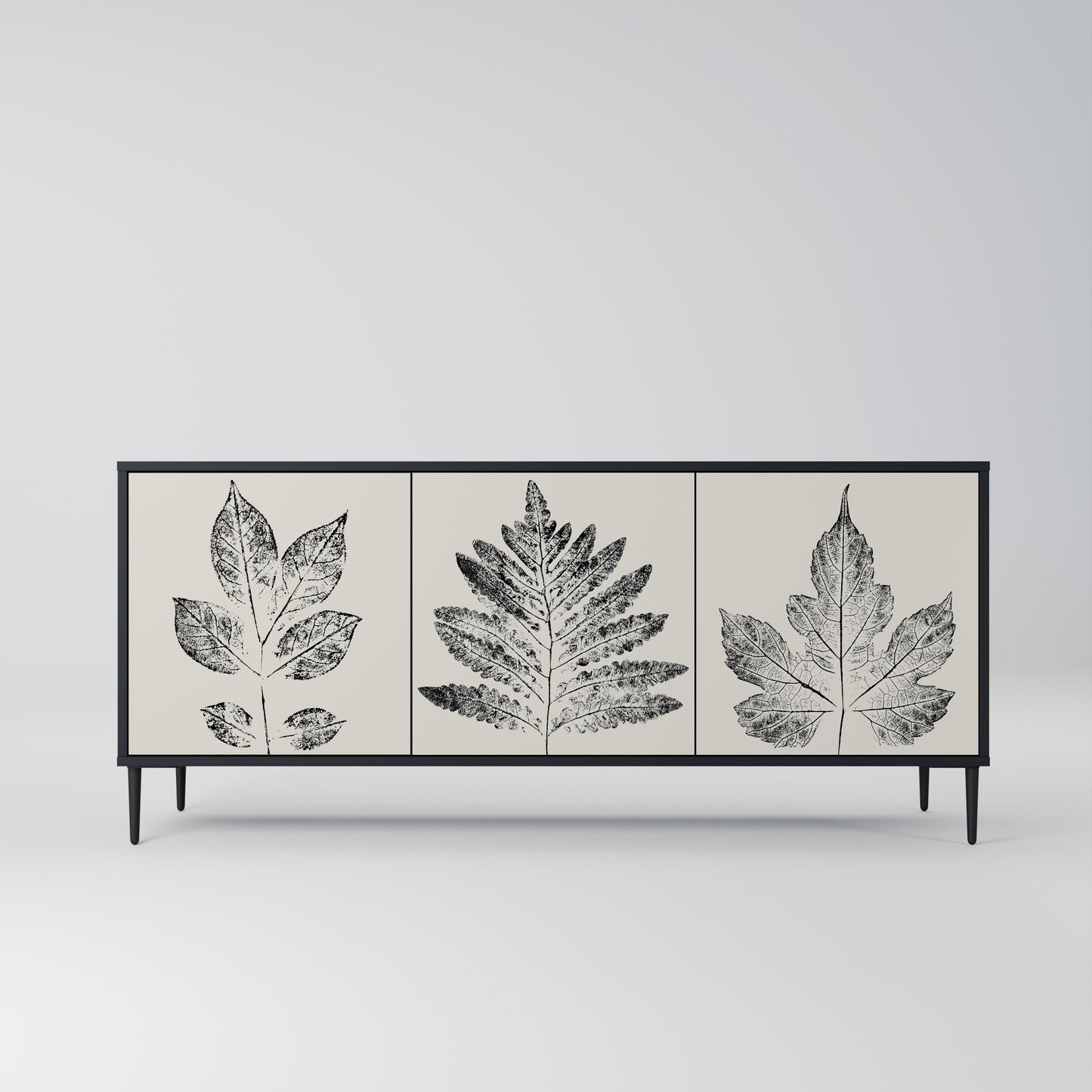 LEAFY STAMPS 3-türiges Sideboard