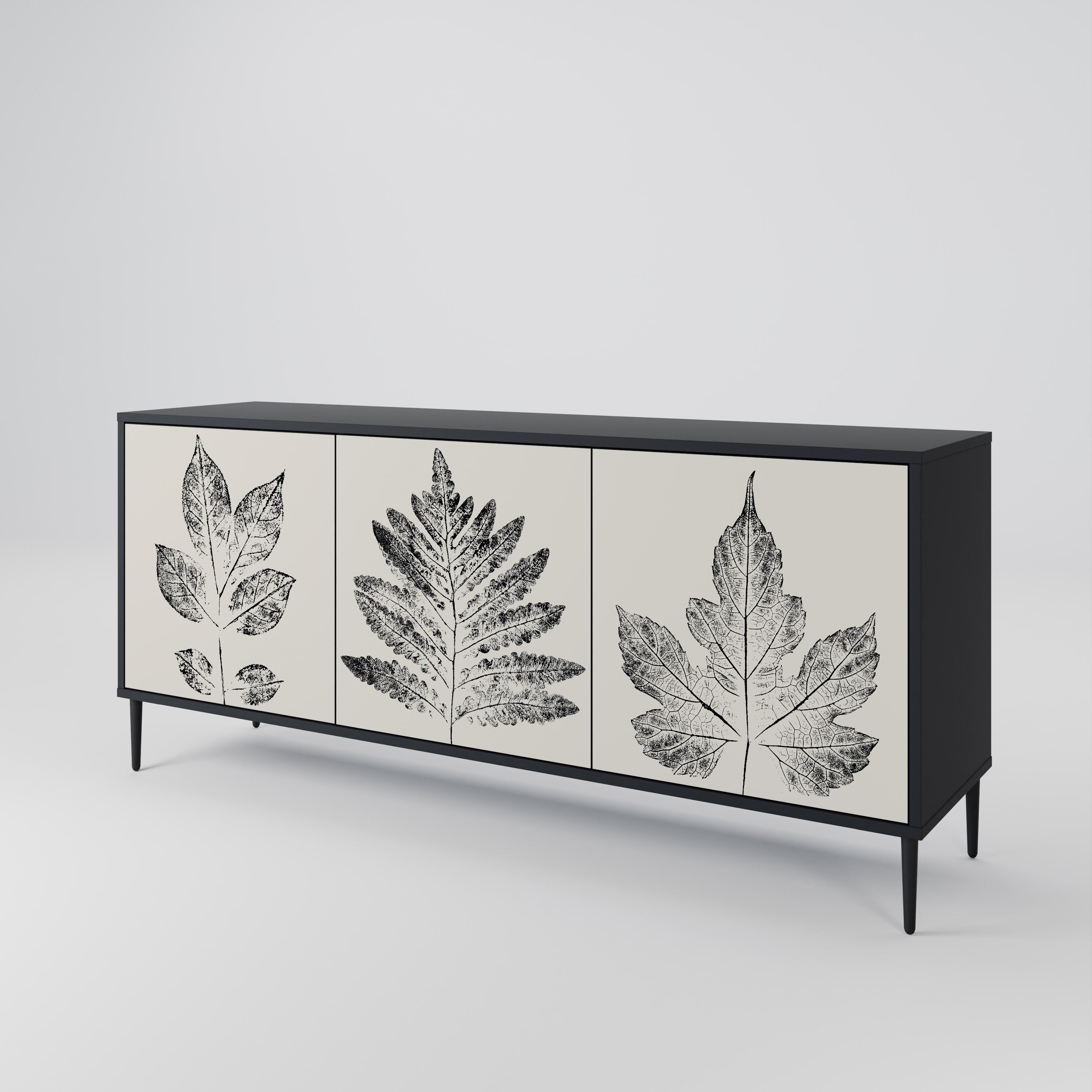 LEAFY STAMPS 3-türiges Sideboard