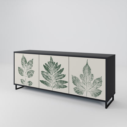GREEN LEAFY STAMPS 3-türiges Sideboard