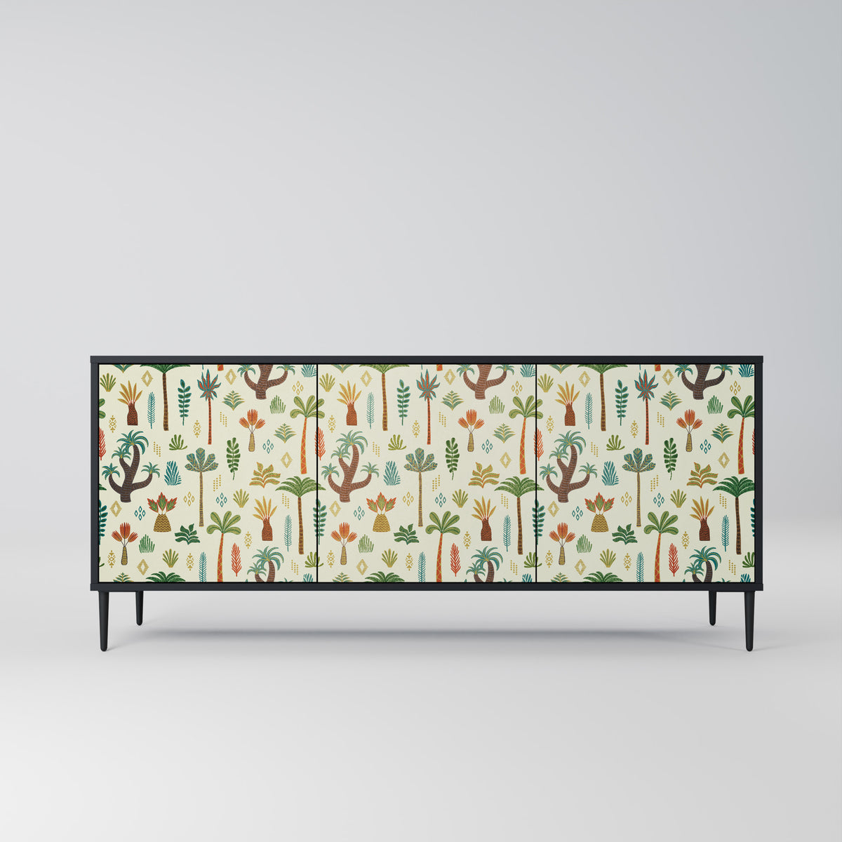 PALM SPRING 3-türiges Sideboard