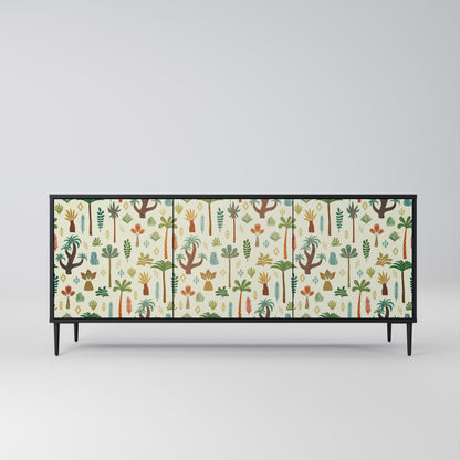 PALM SPRING 3-türiges Sideboard