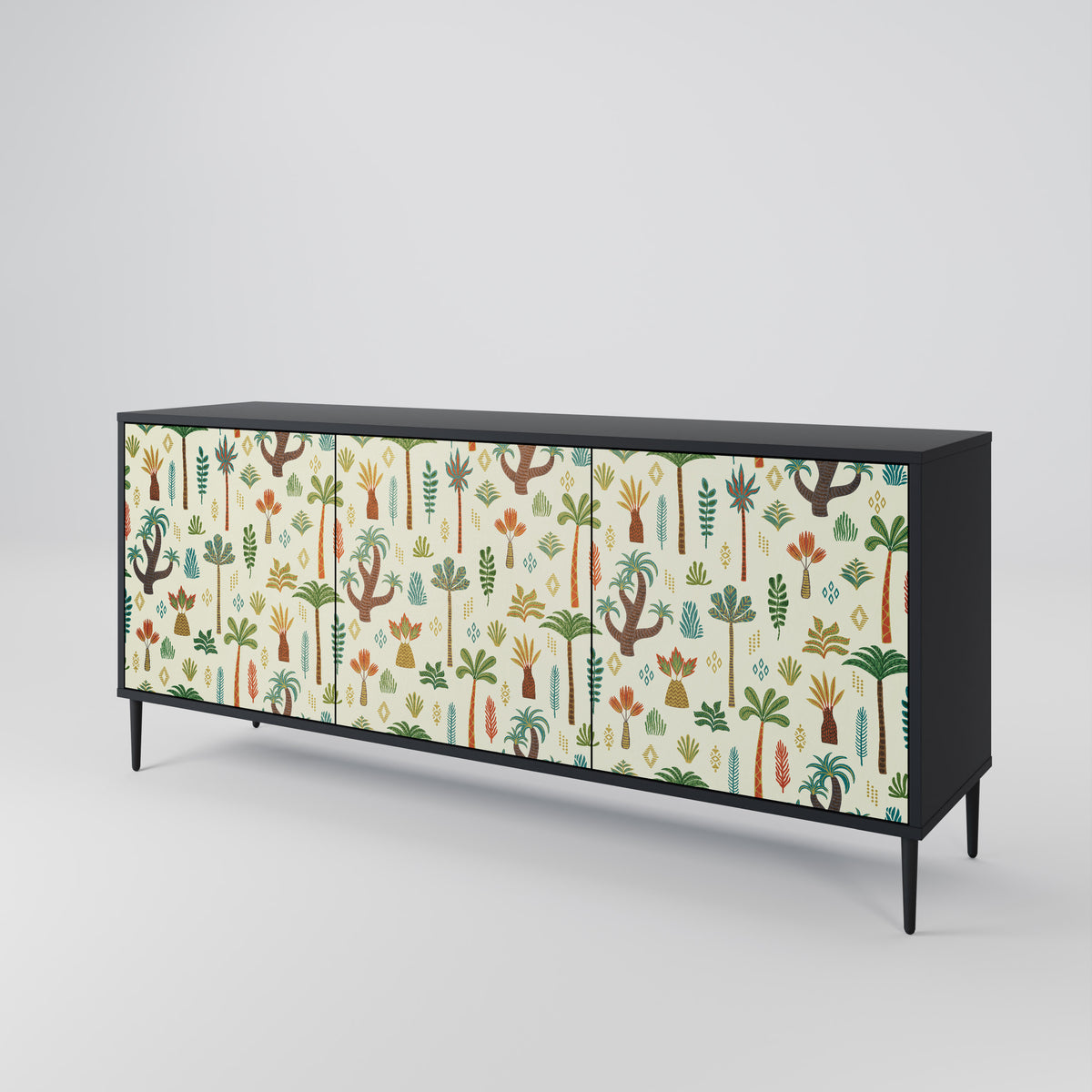 PALM SPRING 3-türiges Sideboard