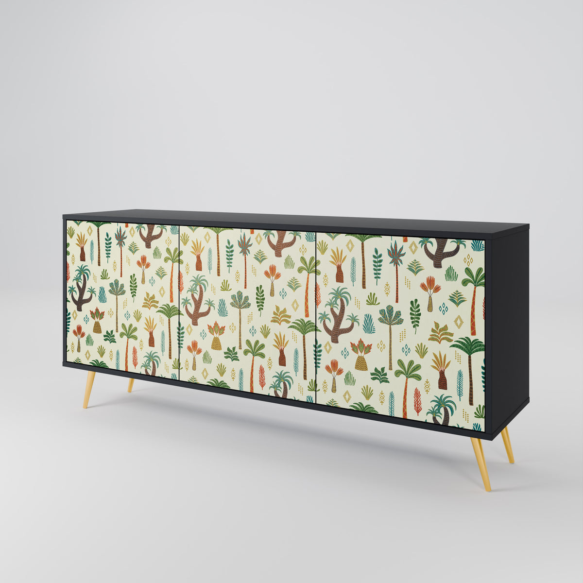 PALM SPRING 3-türiges Sideboard
