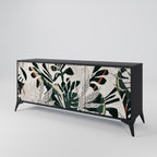 VERDURE FORMATION 3-Door Sideboard in Black Finish