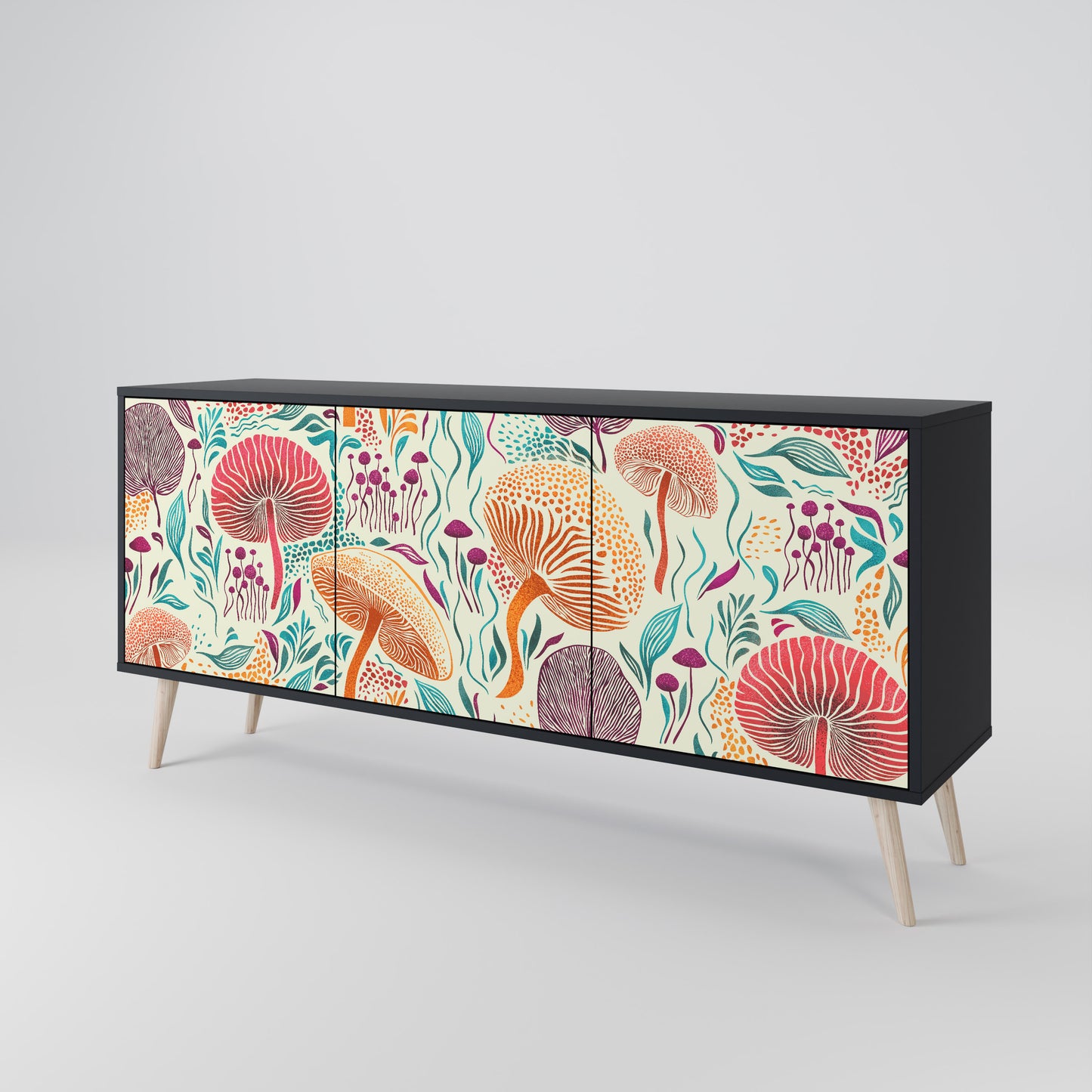 FUNGUS FANTASY 3-türiges Sideboard