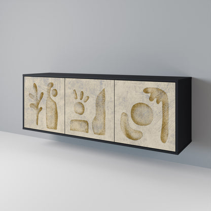 SAND SCULPTURES 3-türiges Sideboard