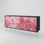 SWEET TROPICS 3-Door Sideboard in Black Finish