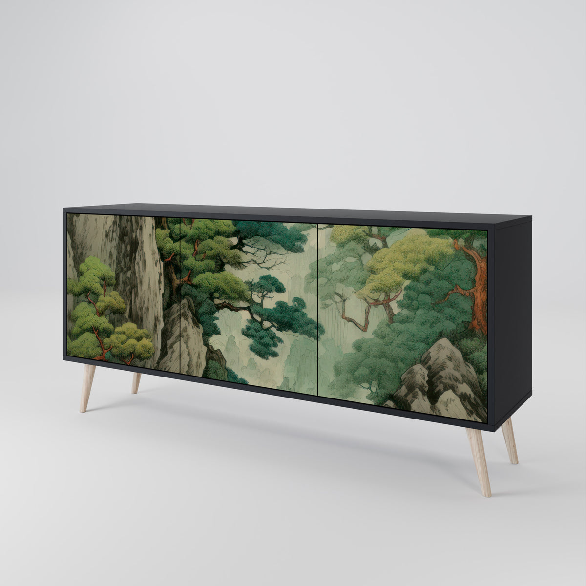 VERDURE ABYSS 3-türiges Sideboard
