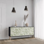 FENNEL BALDACHIN 3-Door Sideboard in Black Finish
