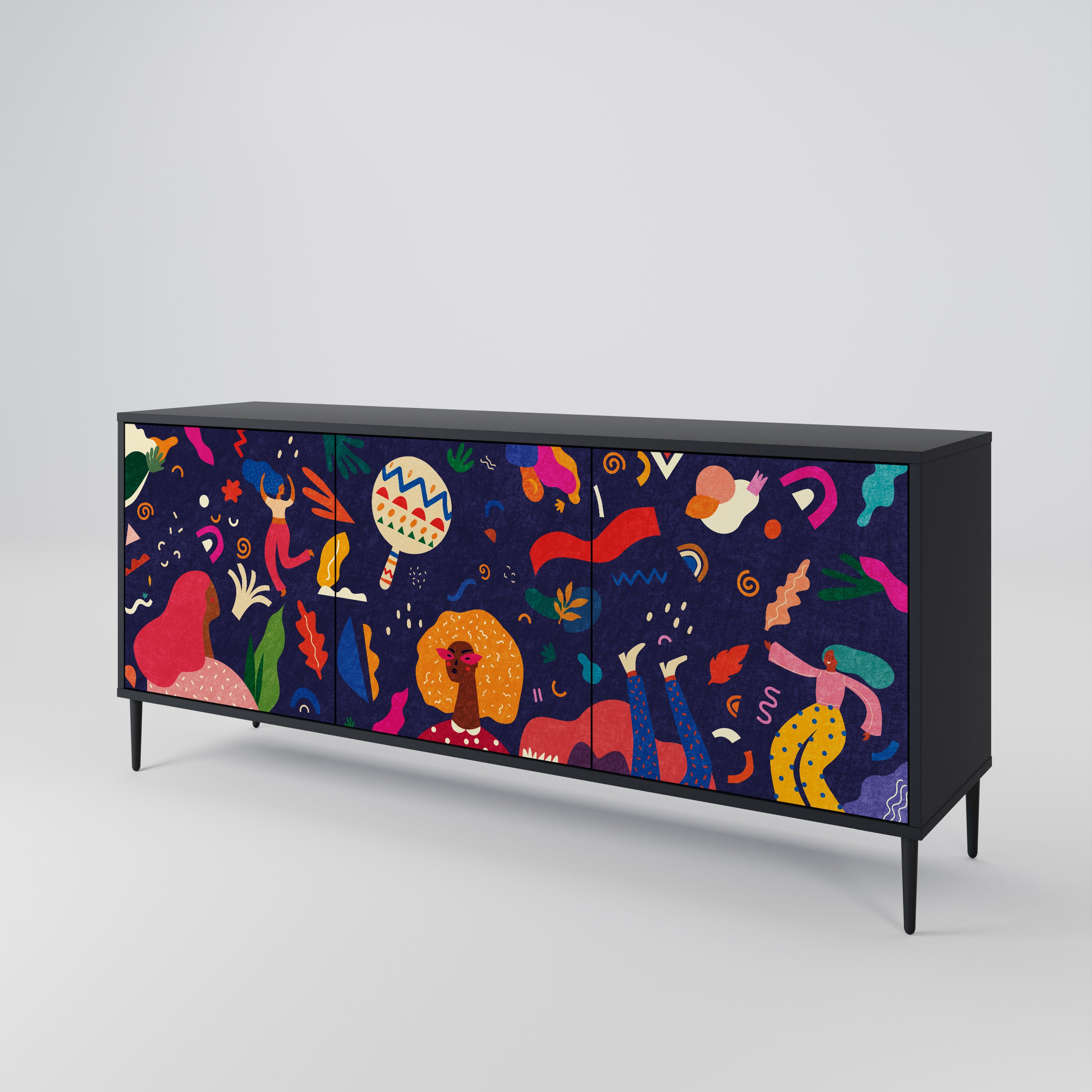 FESTIVE PLEASURES 3-Door Sideboard
