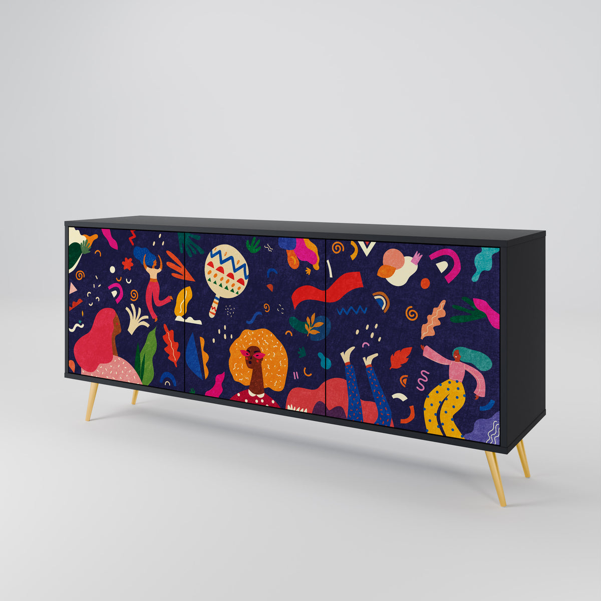 FESTIVE PLEASURES 3-türiges Sideboard