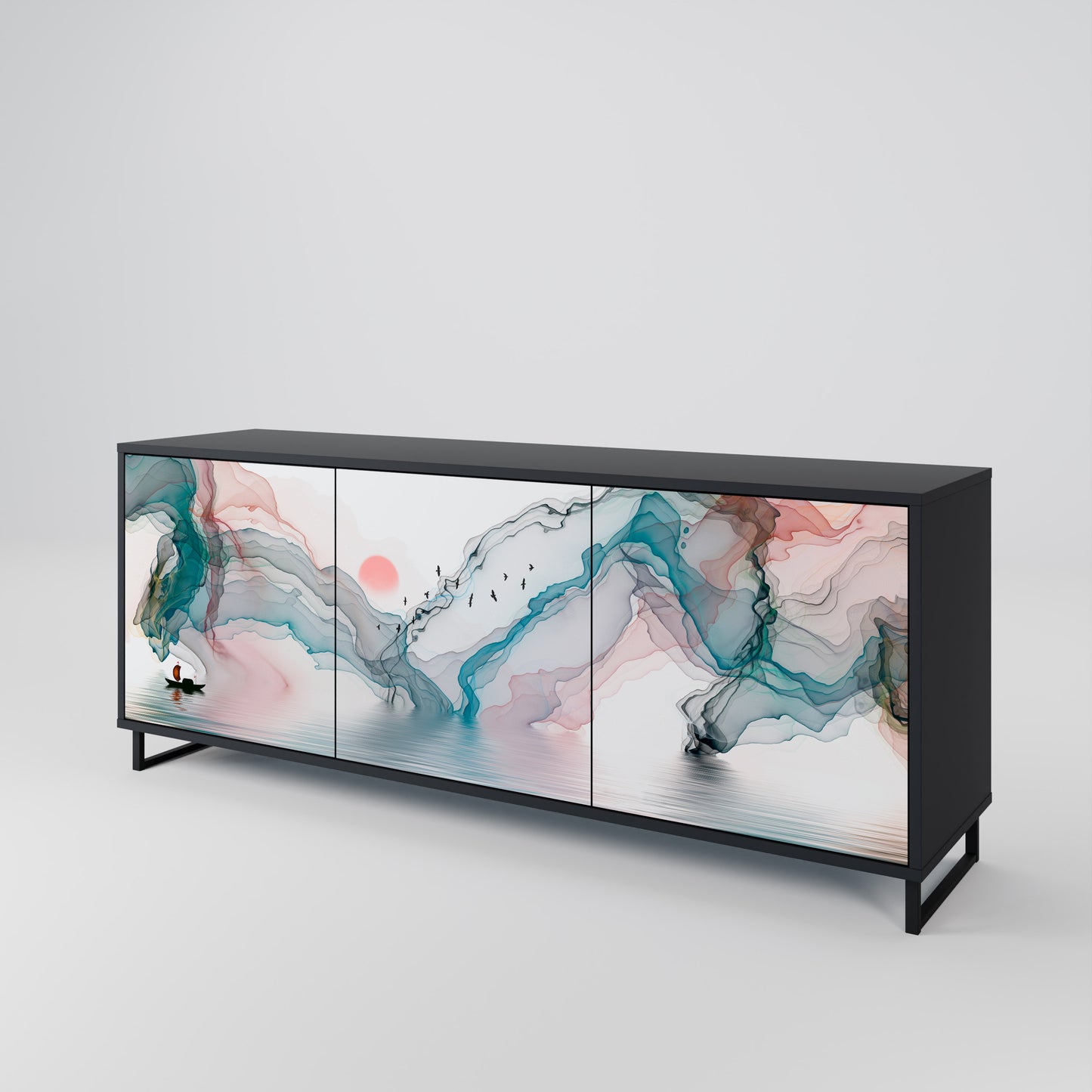 VELVET CROSSING 3-türiges Sideboard