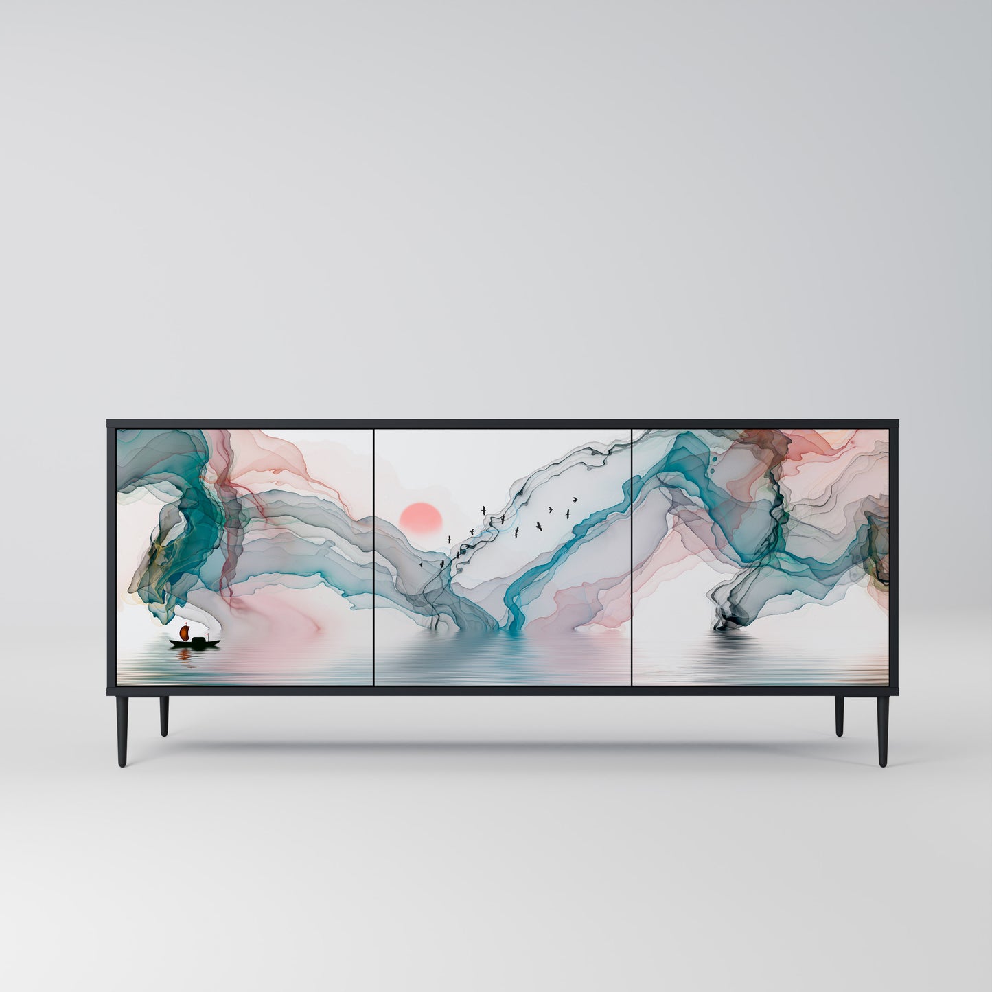 VELVET CROSSING 3-türiges Sideboard
