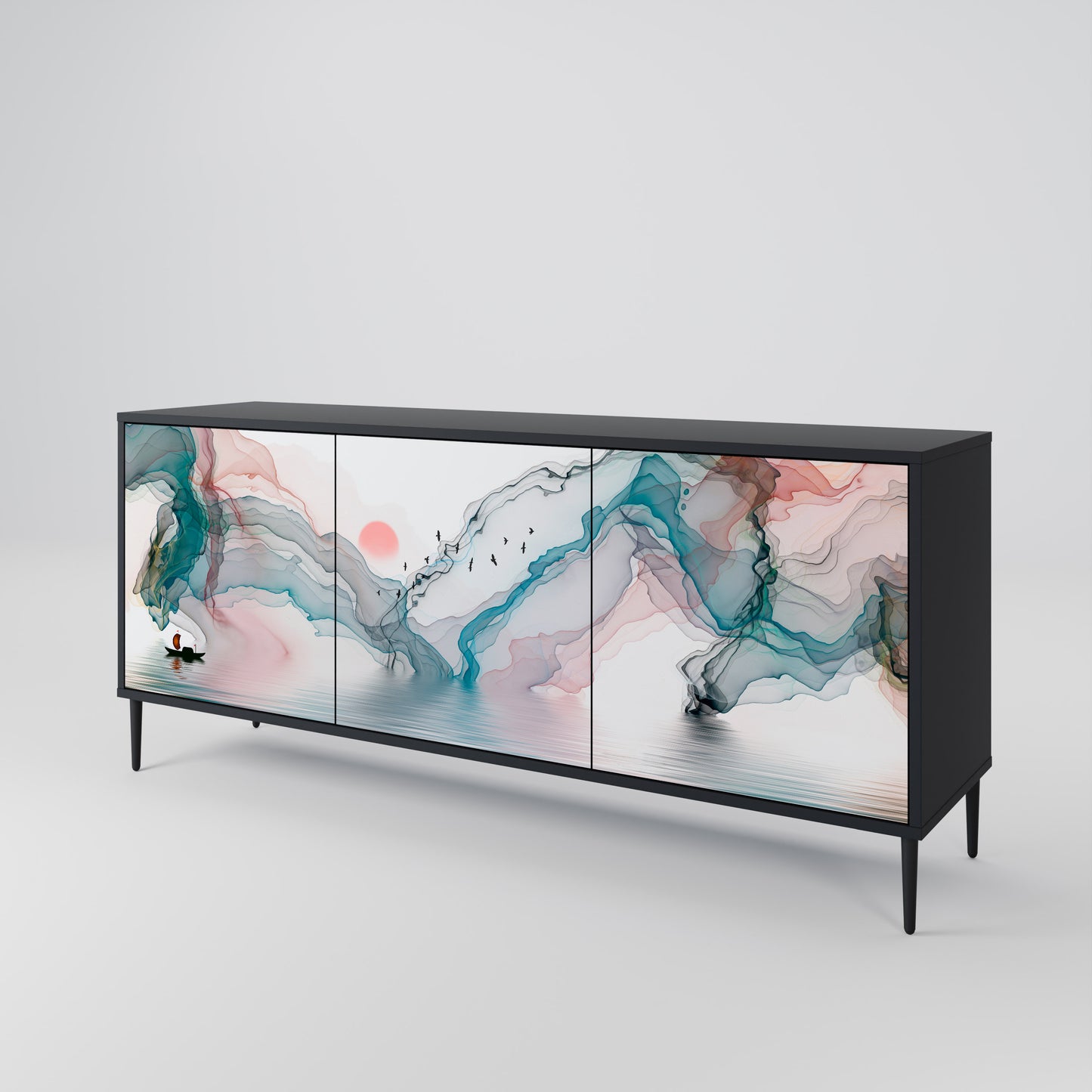 VELVET CROSSING 3-türiges Sideboard