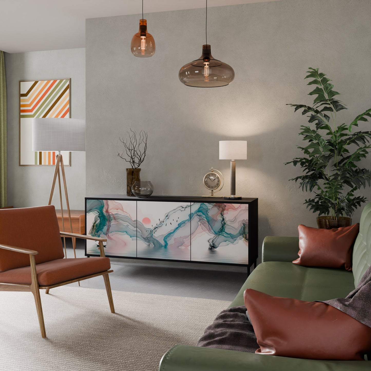 VELVET CROSSING 3-türiges Sideboard
