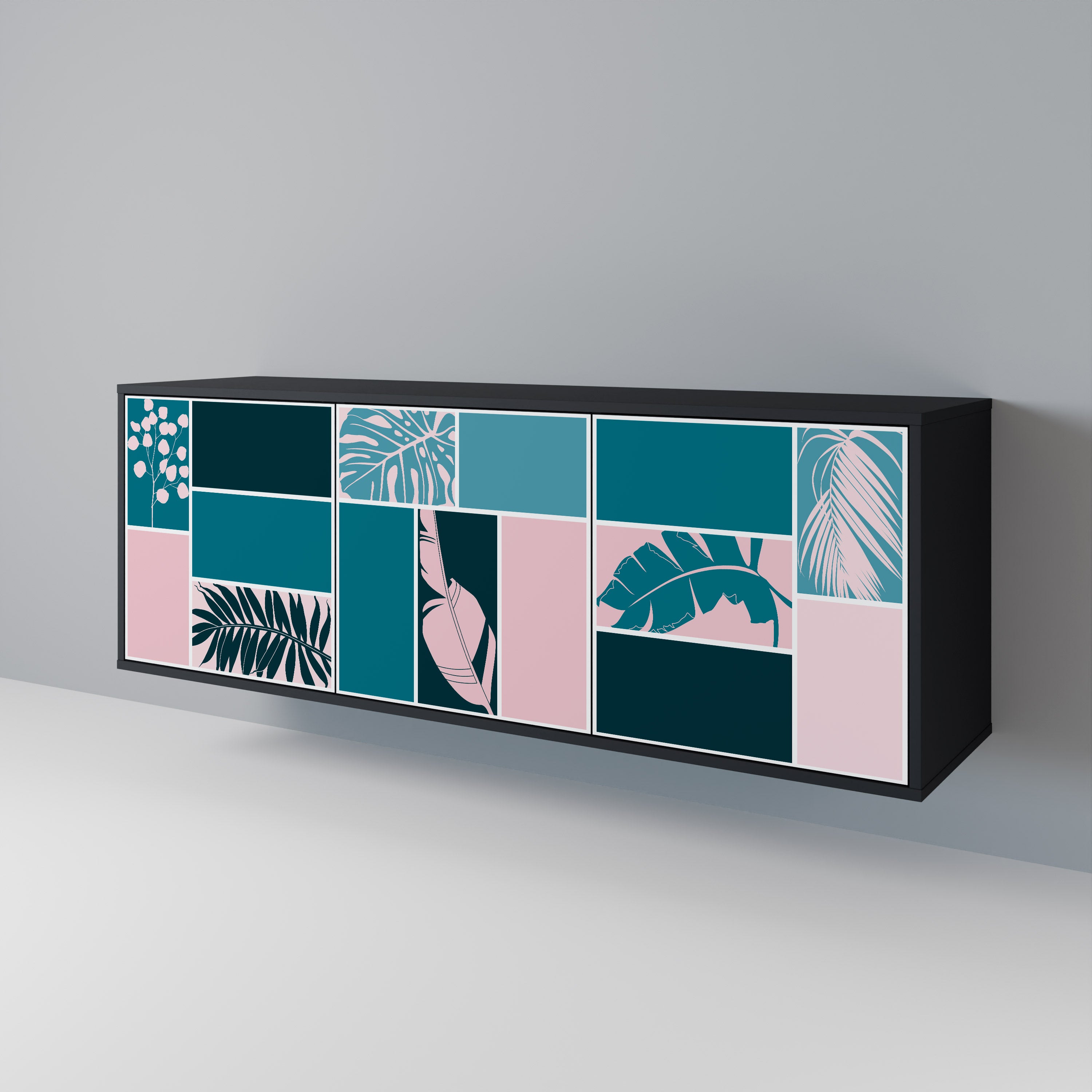 COMBINATION OF SHAPES 3-Door Sideboard