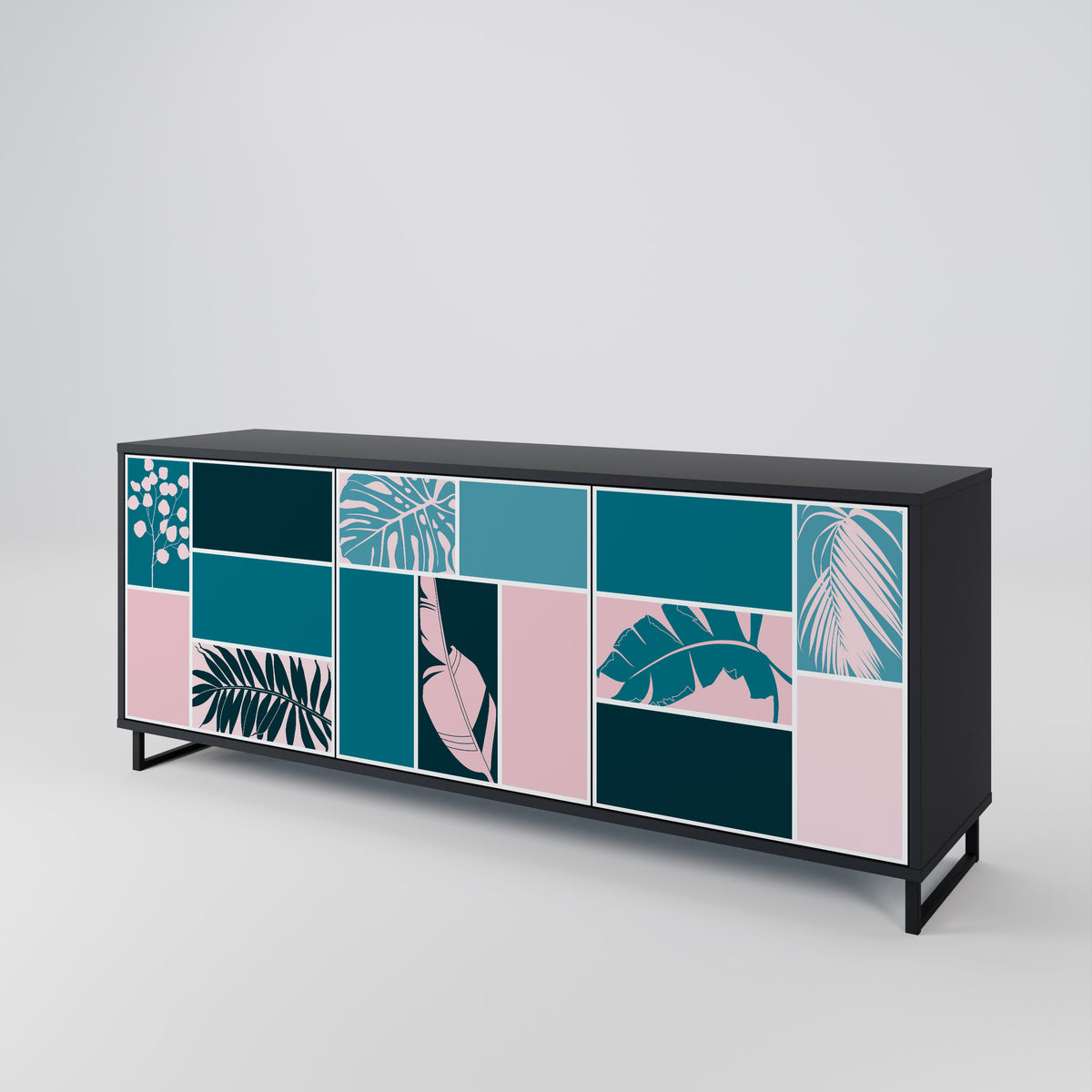 COMBINATION OF SHAPES 3-türiges Sideboard