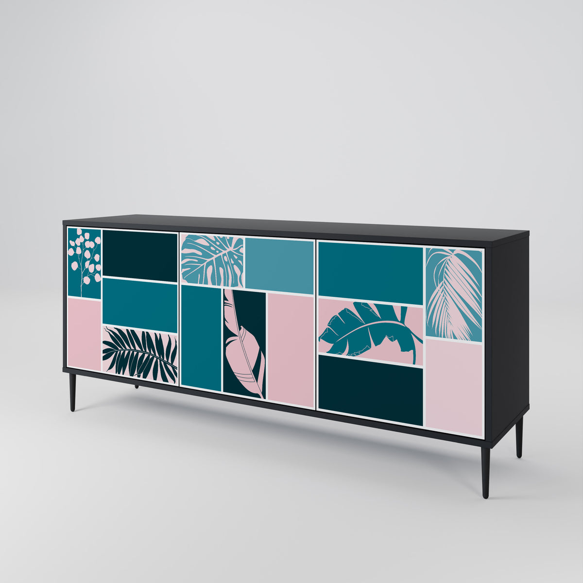 COMBINATION OF SHAPES 3-türiges Sideboard