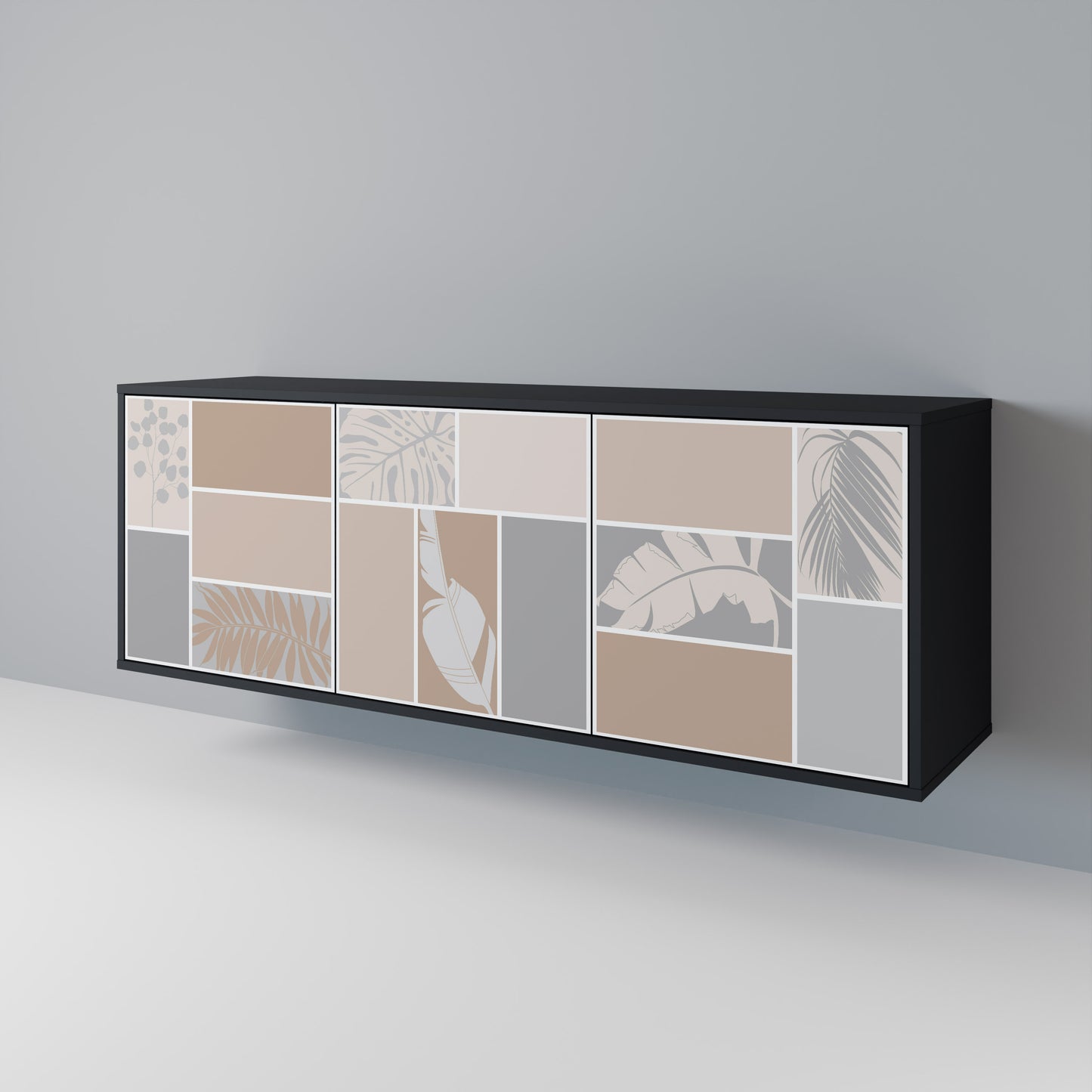 TROPICAL SHAPES 3-türiges Sideboard