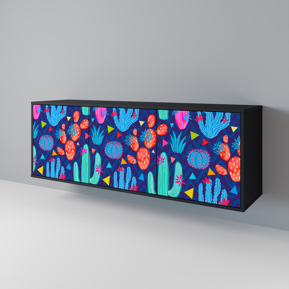 CACTUS VIBES 3-türiges Sideboard