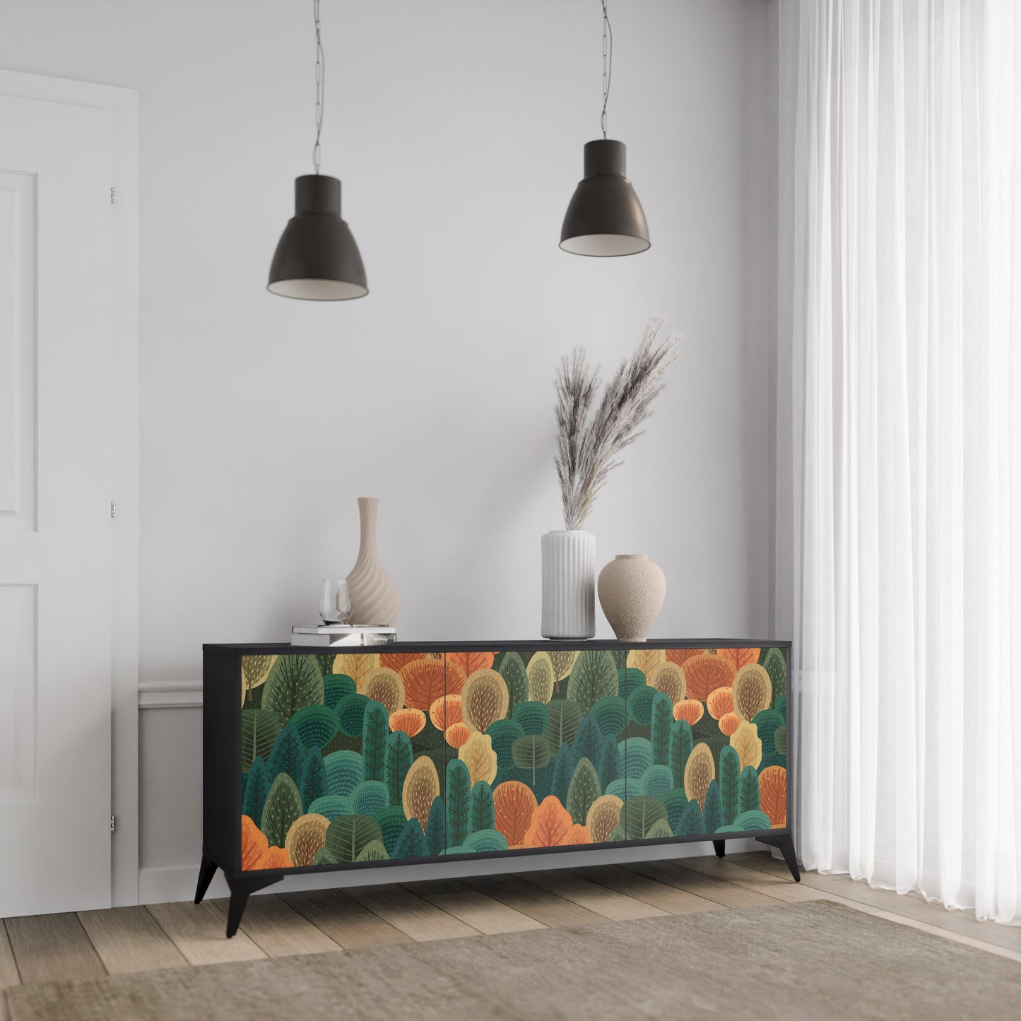 AUTUMN KALEIDOSCOPE 3-türiges Sideboard