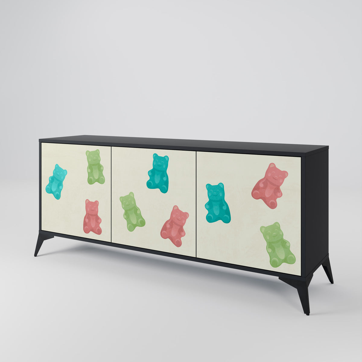 GUMMY BEARS 3-türiges Sideboard