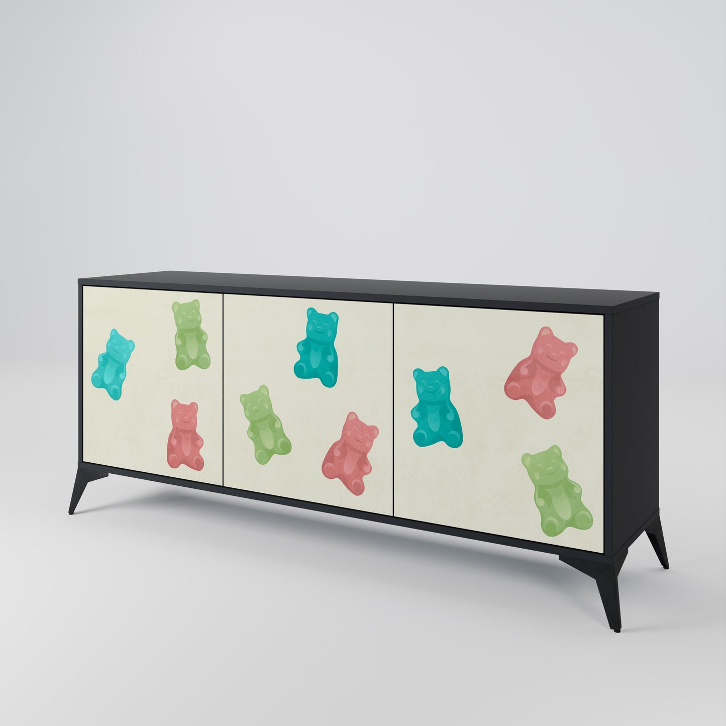 GUMMY BEARS 3-türiges Sideboard