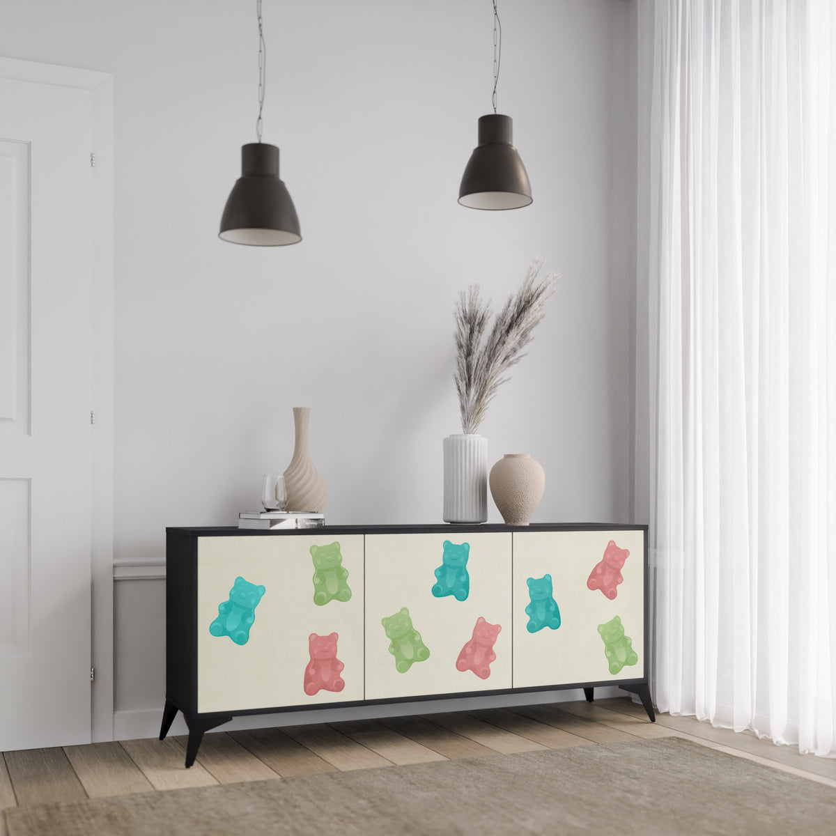 GUMMY BEARS 3-türiges Sideboard