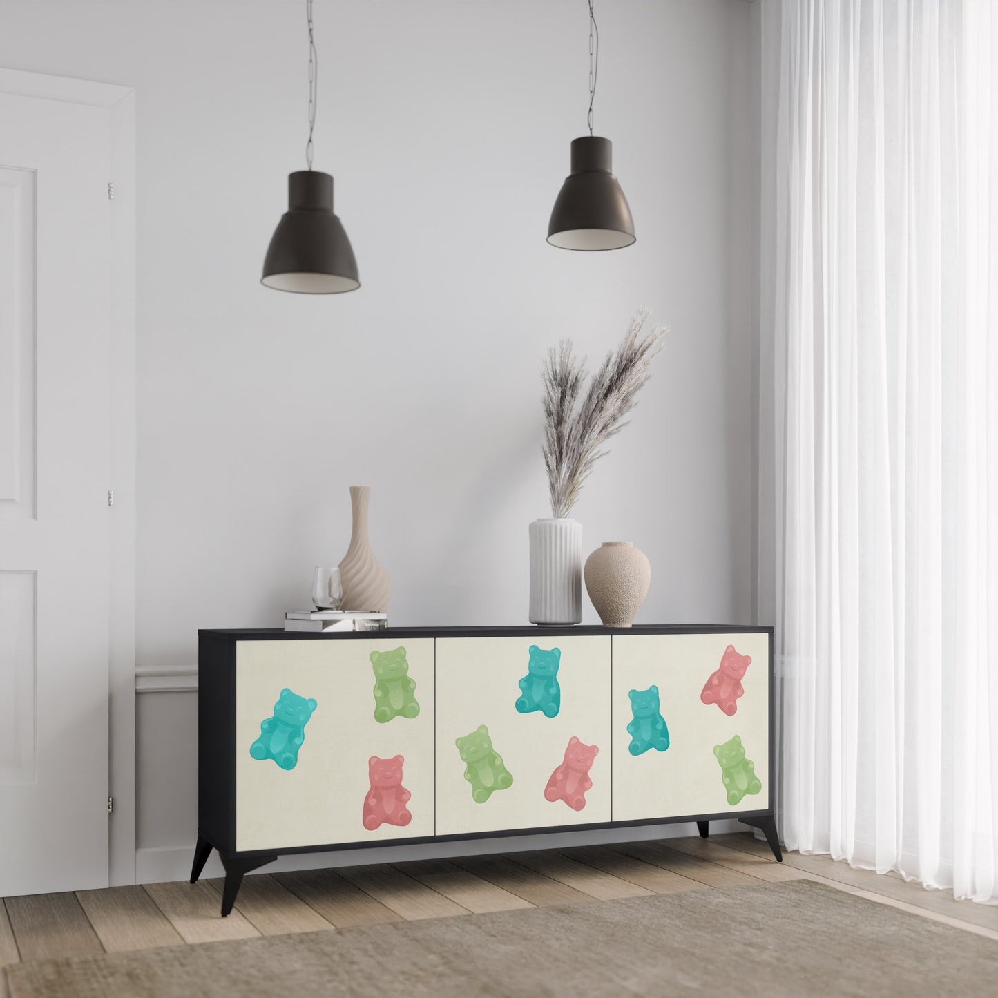 GUMMY BEARS 3-türiges Sideboard