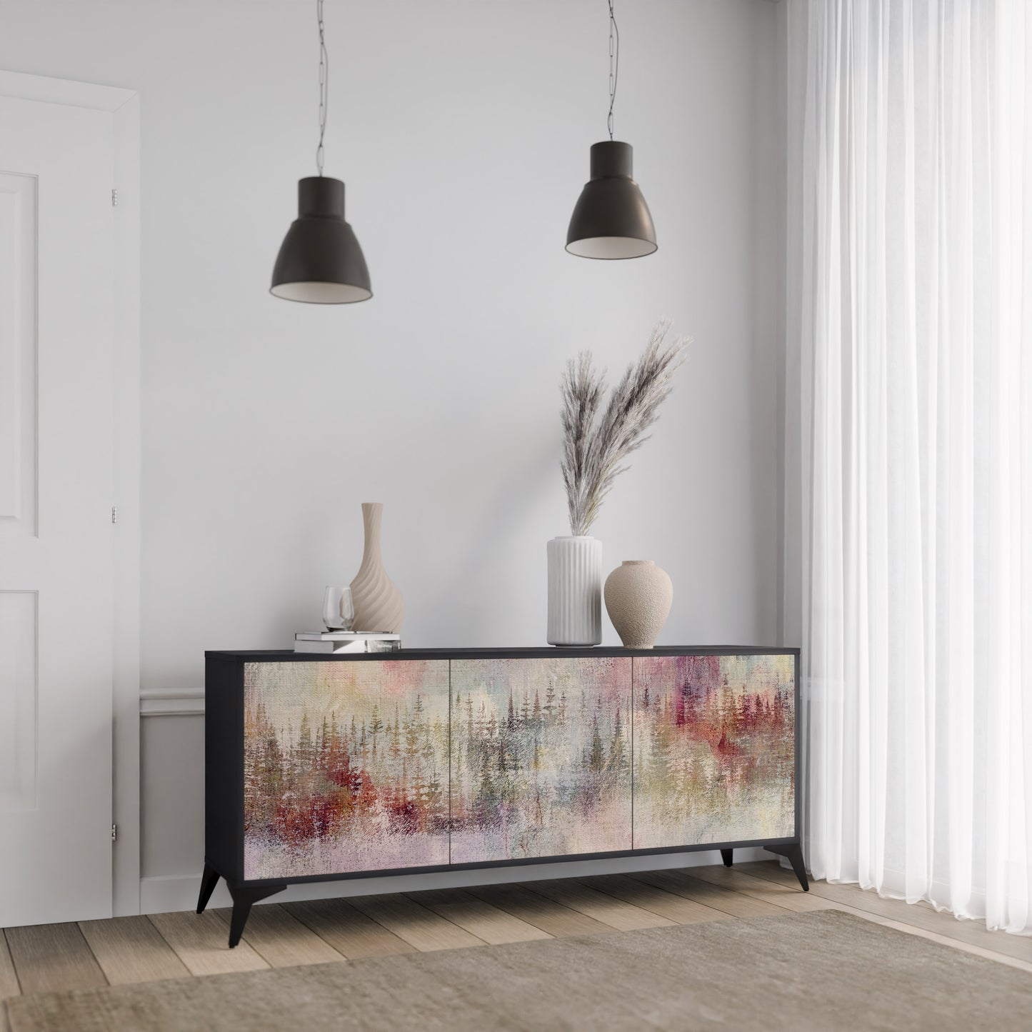 VEILED SUMMIT 3-türiges Sideboard