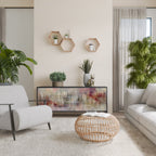 VEILED SUMMIT 3-Door Sideboard in Black Finish