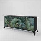 ROYAL GREEN 3-Door Sideboard in Black Finish