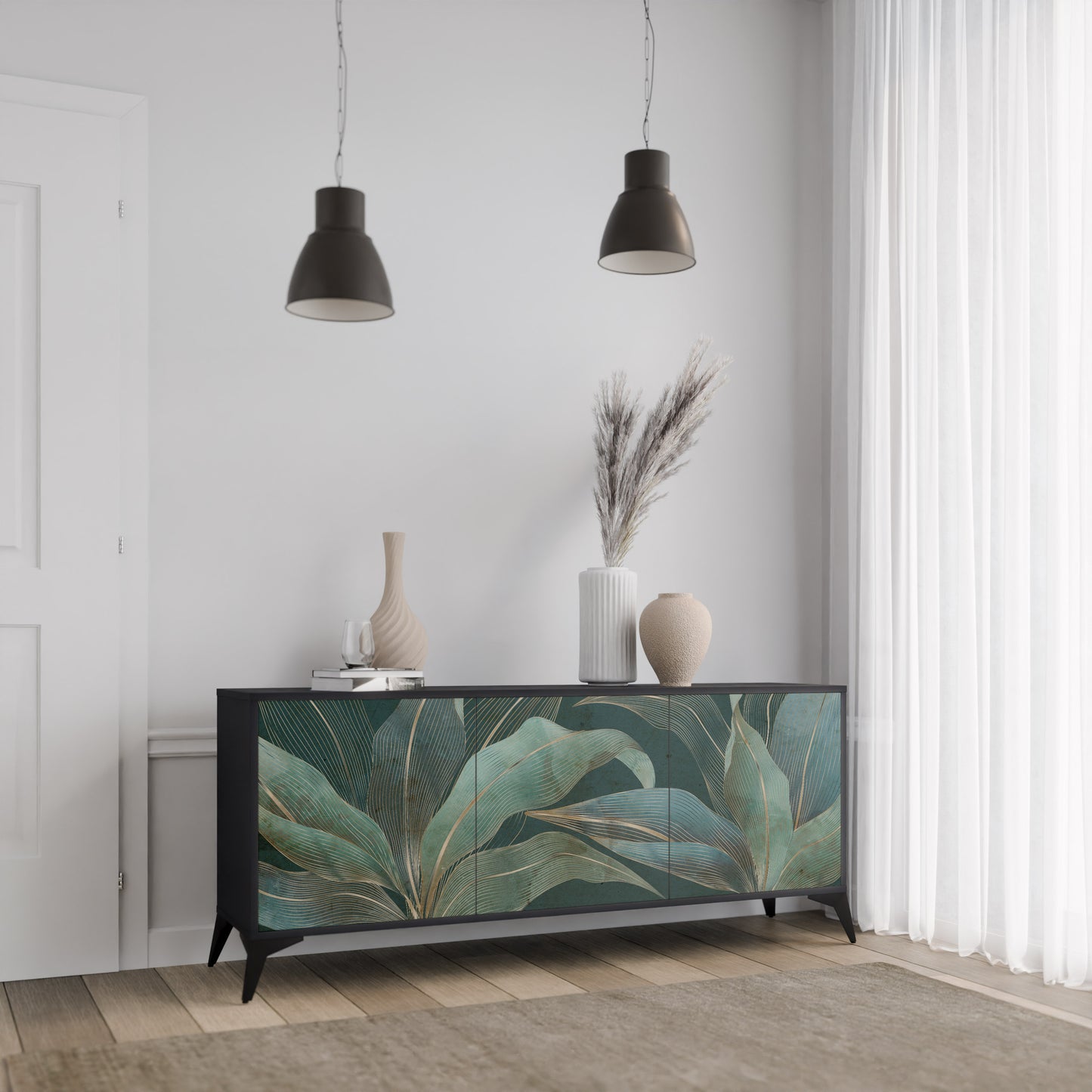 ROYAL GREEN 3-türiges Sideboard