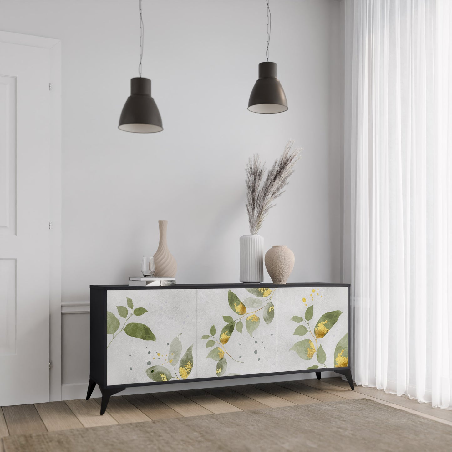 ELEGANT BOTANICS 3-türiges Sideboard