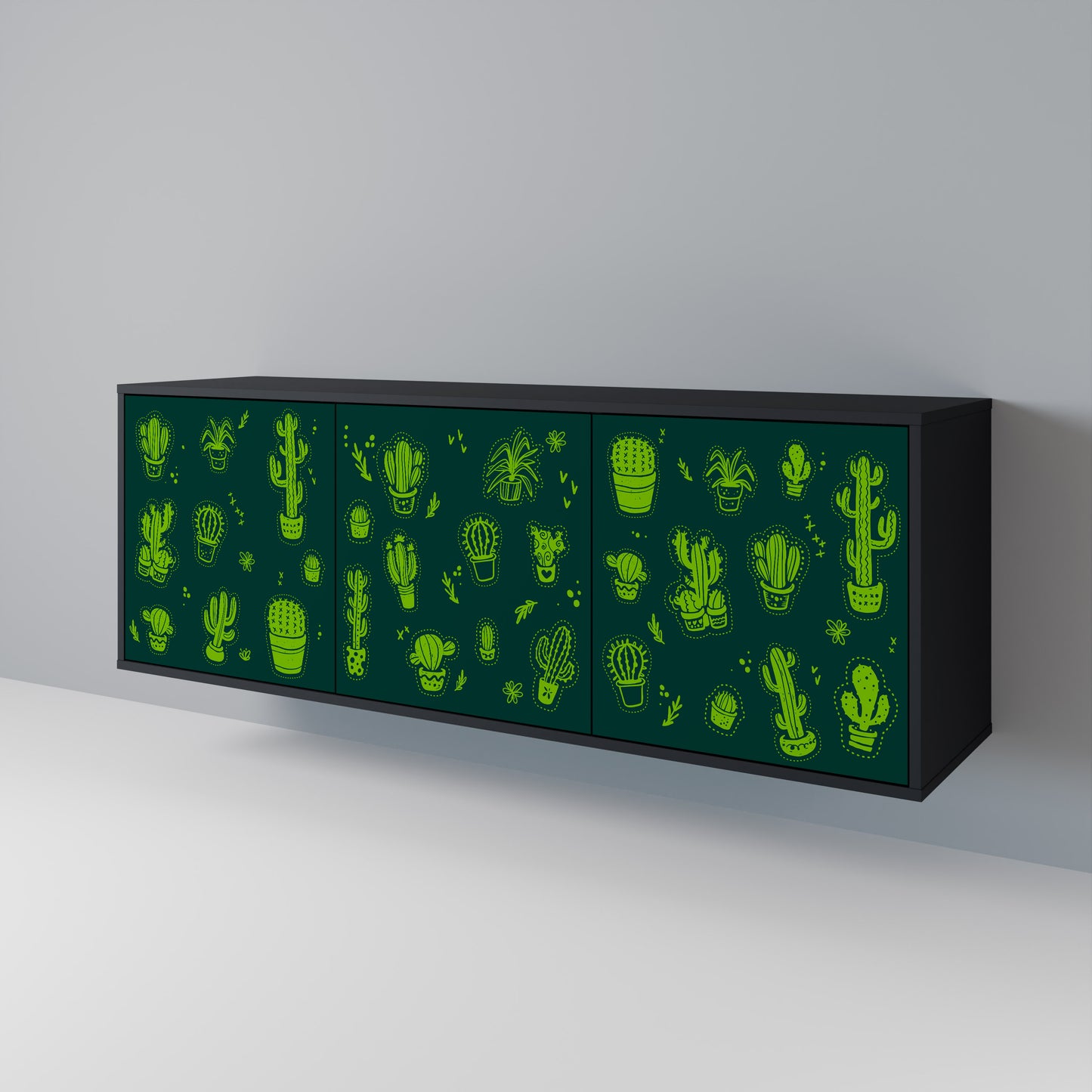 DESERT GREEN 3-türiges Sideboard