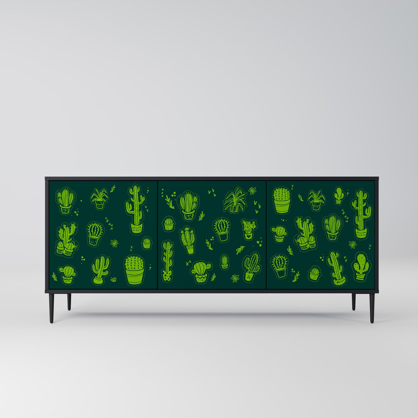 DESERT GREEN 3-türiges Sideboard