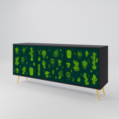 DESERT GREEN 3-türiges Sideboard