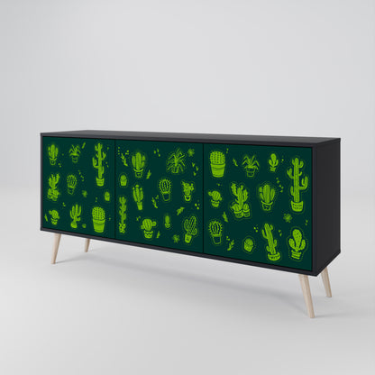 DESERT GREEN 3-türiges Sideboard