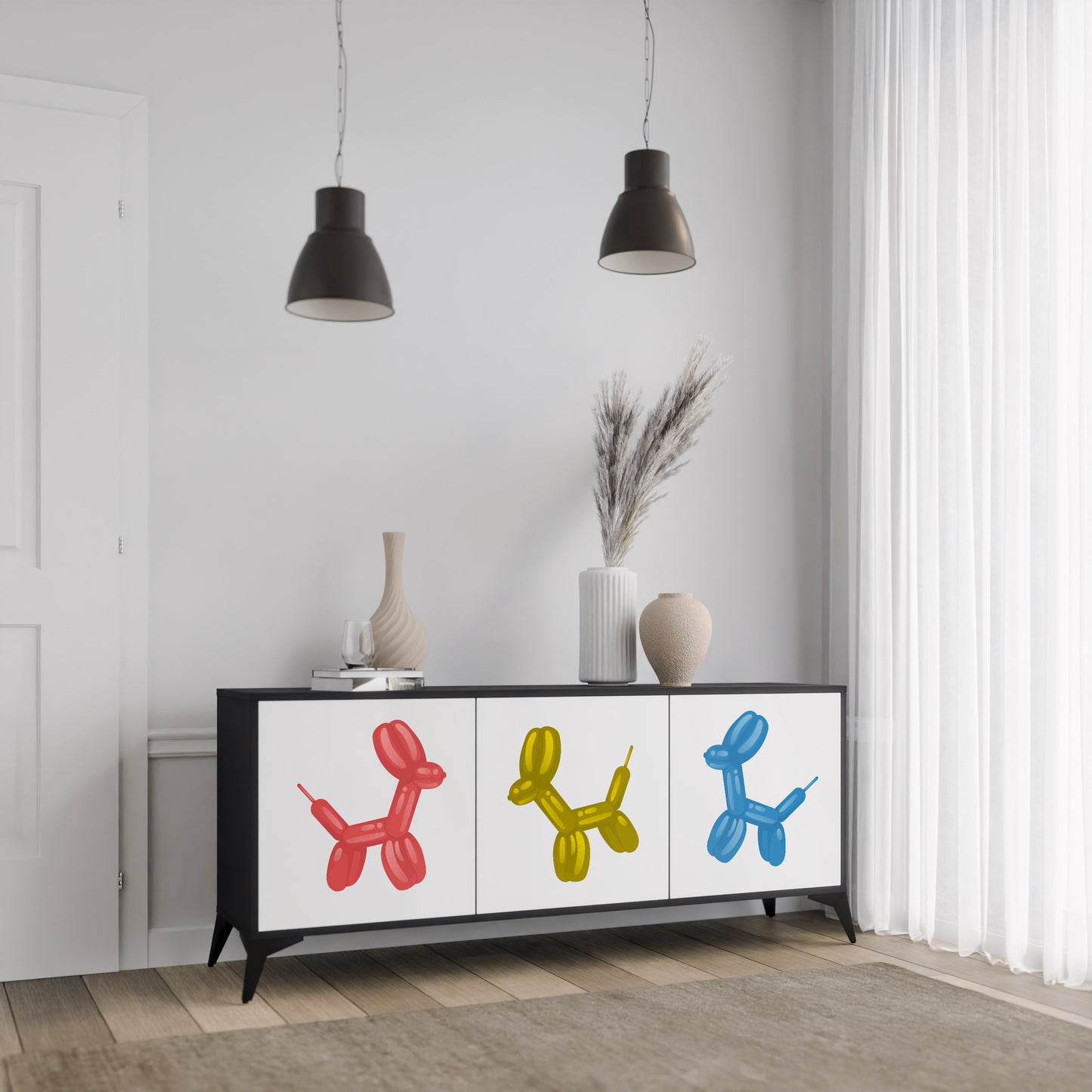 CHILDHOOD MEMORY 3-türiges Sideboard