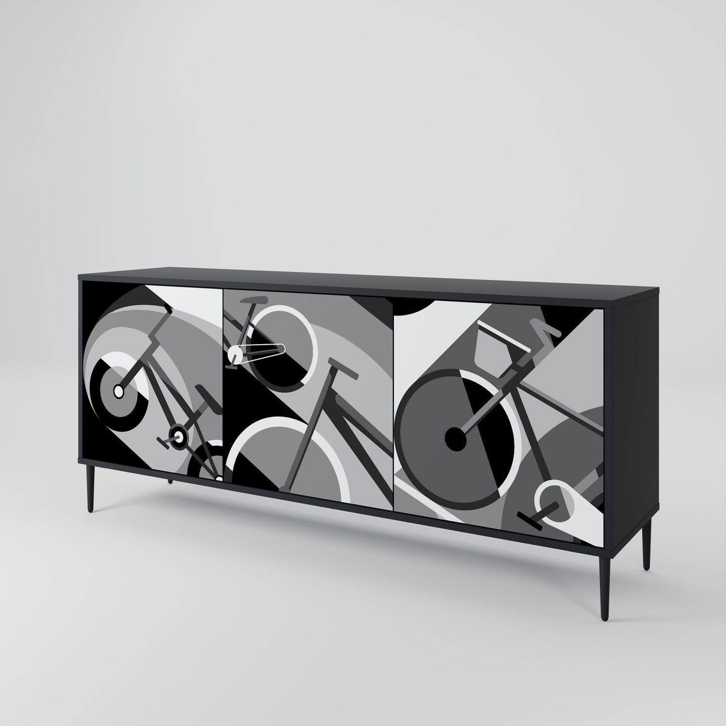 BIKE ENERGY 3-türiges Sideboard