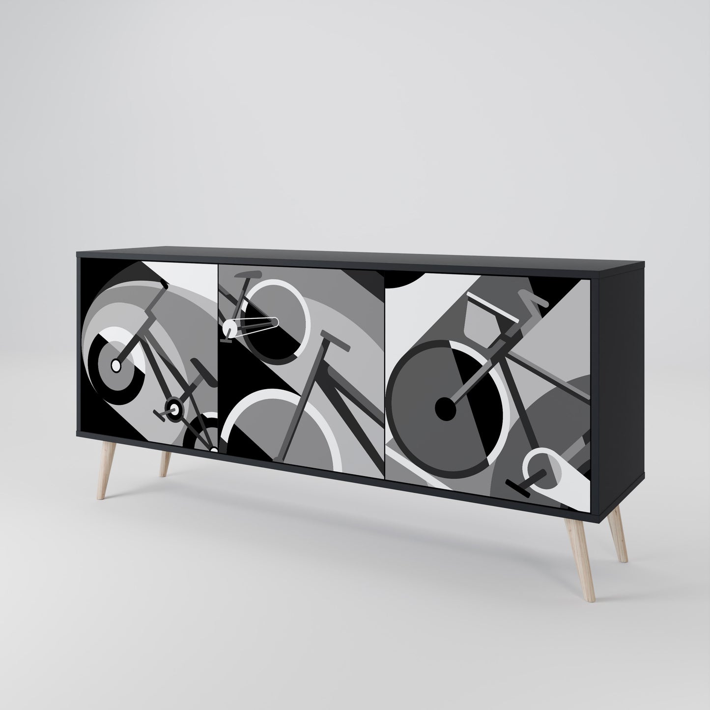 BIKE ENERGY 3-türiges Sideboard