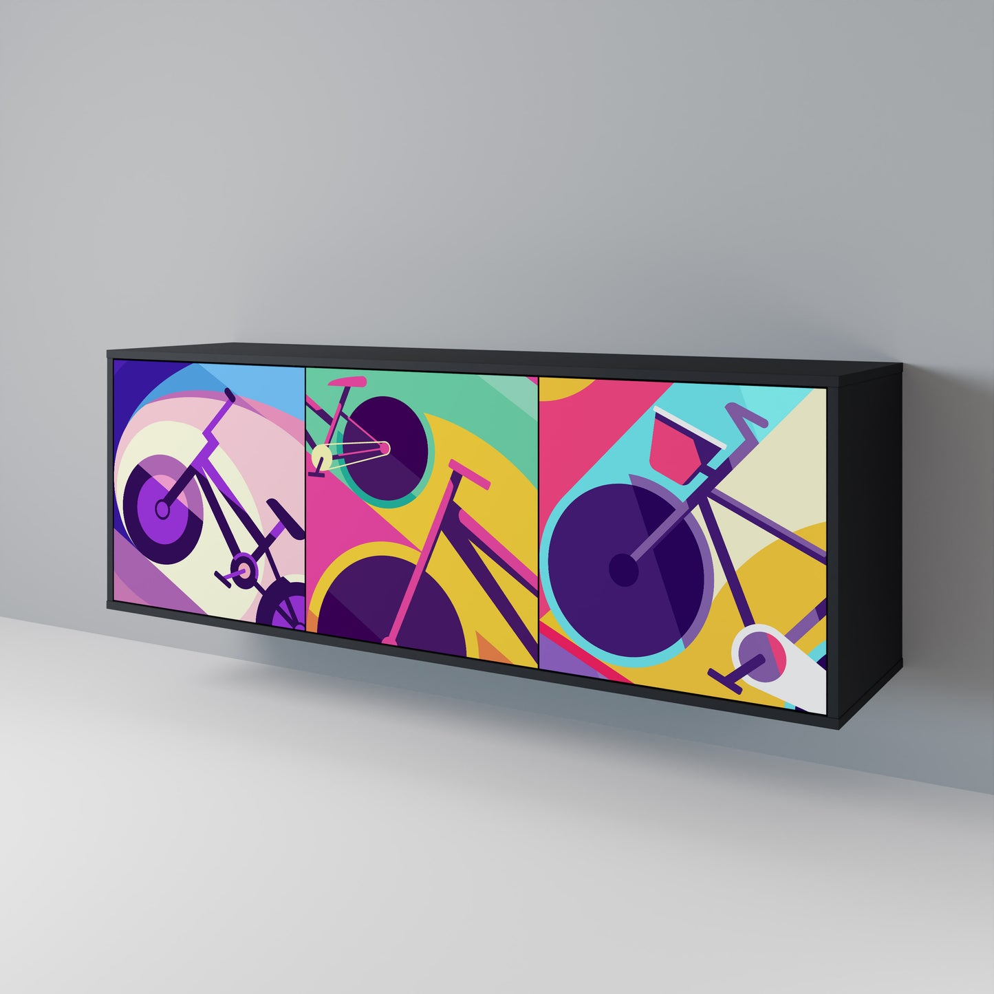 BIKE DREAMS 3-türiges Sideboard