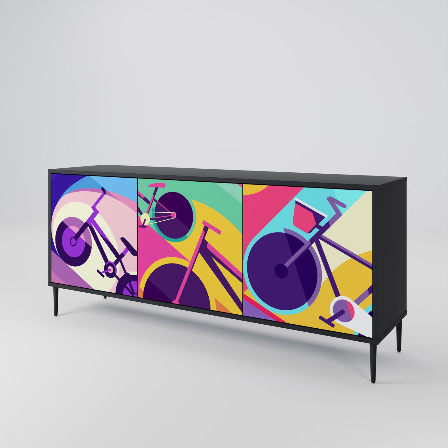 BIKE DREAMS 3-türiges Sideboard
