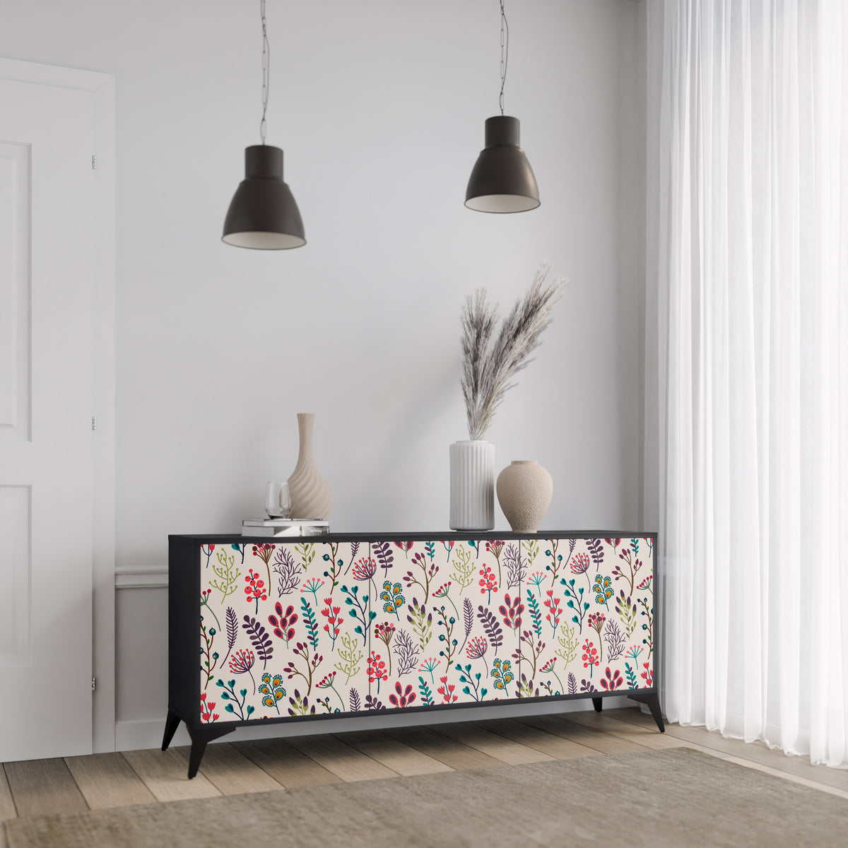 AUTUMN SUNDRIES 3-türiges Sideboard