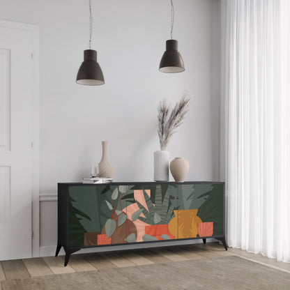 TROPICAL COMPOSITION 3-türiges Sideboard