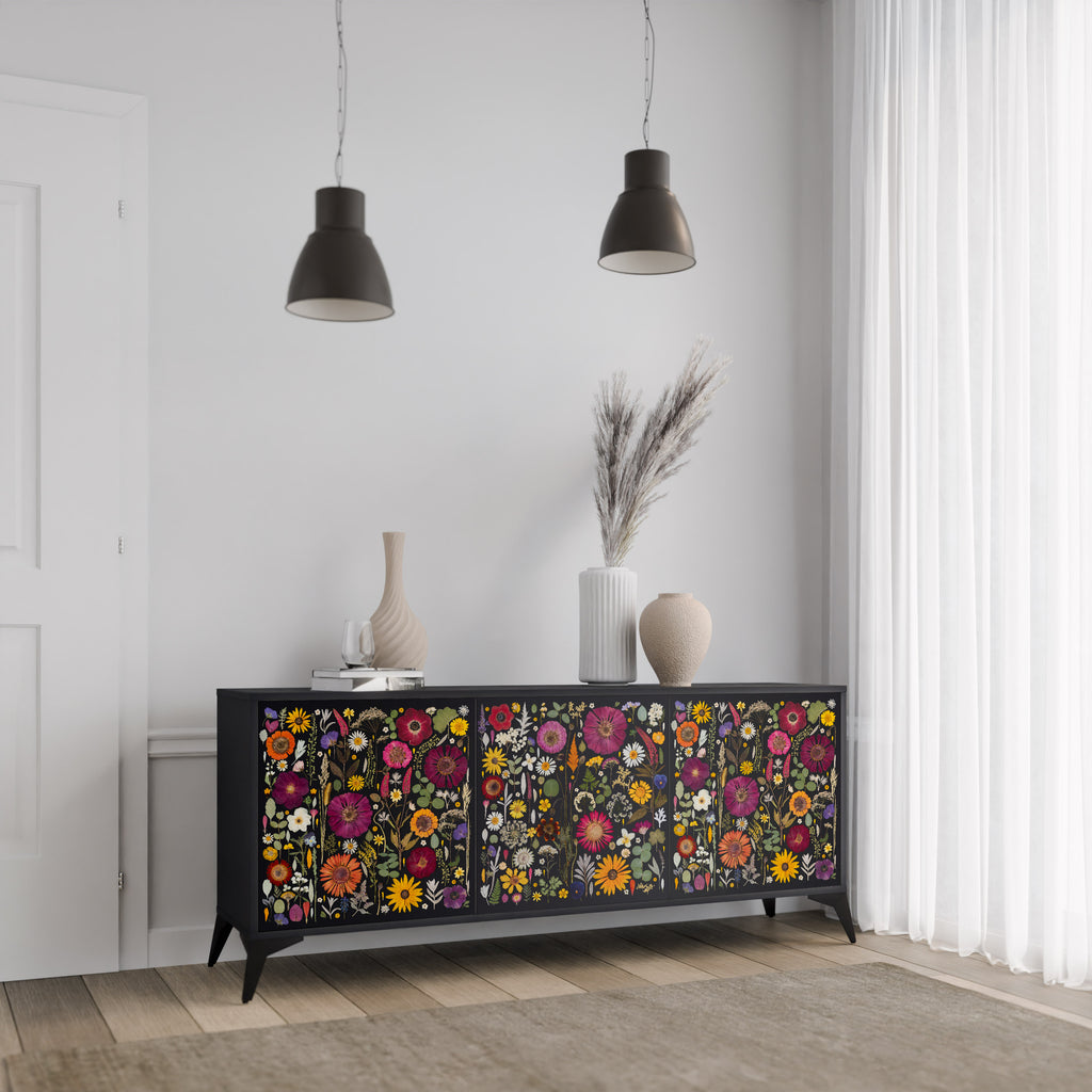 Midnight Garden 3-türiges Sideboard