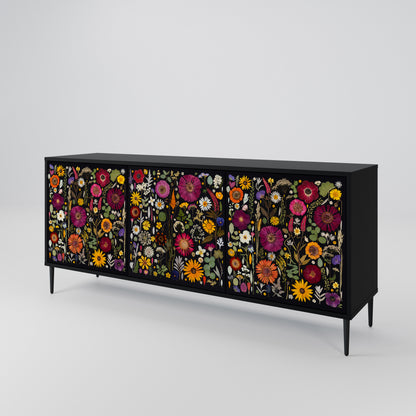 MIDNIGHT GARDEN 3-Door Sideboard