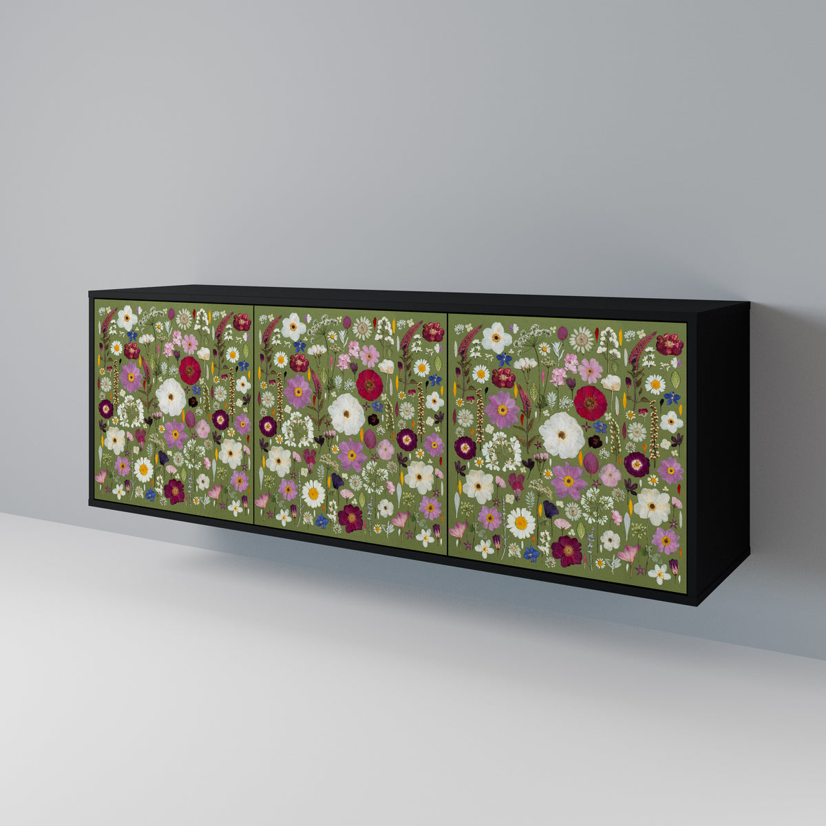 WILD GARDEN 3-türiges Sideboard